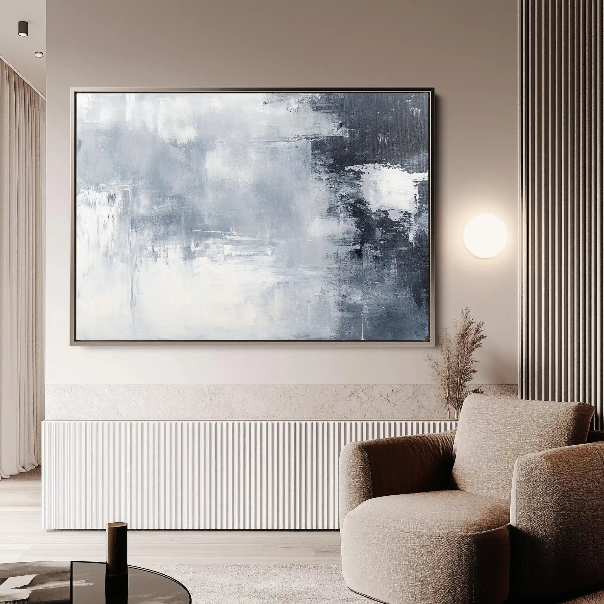 Abstract 675 Canvas Art 60 x 40 cm / Stretched on hidden frame