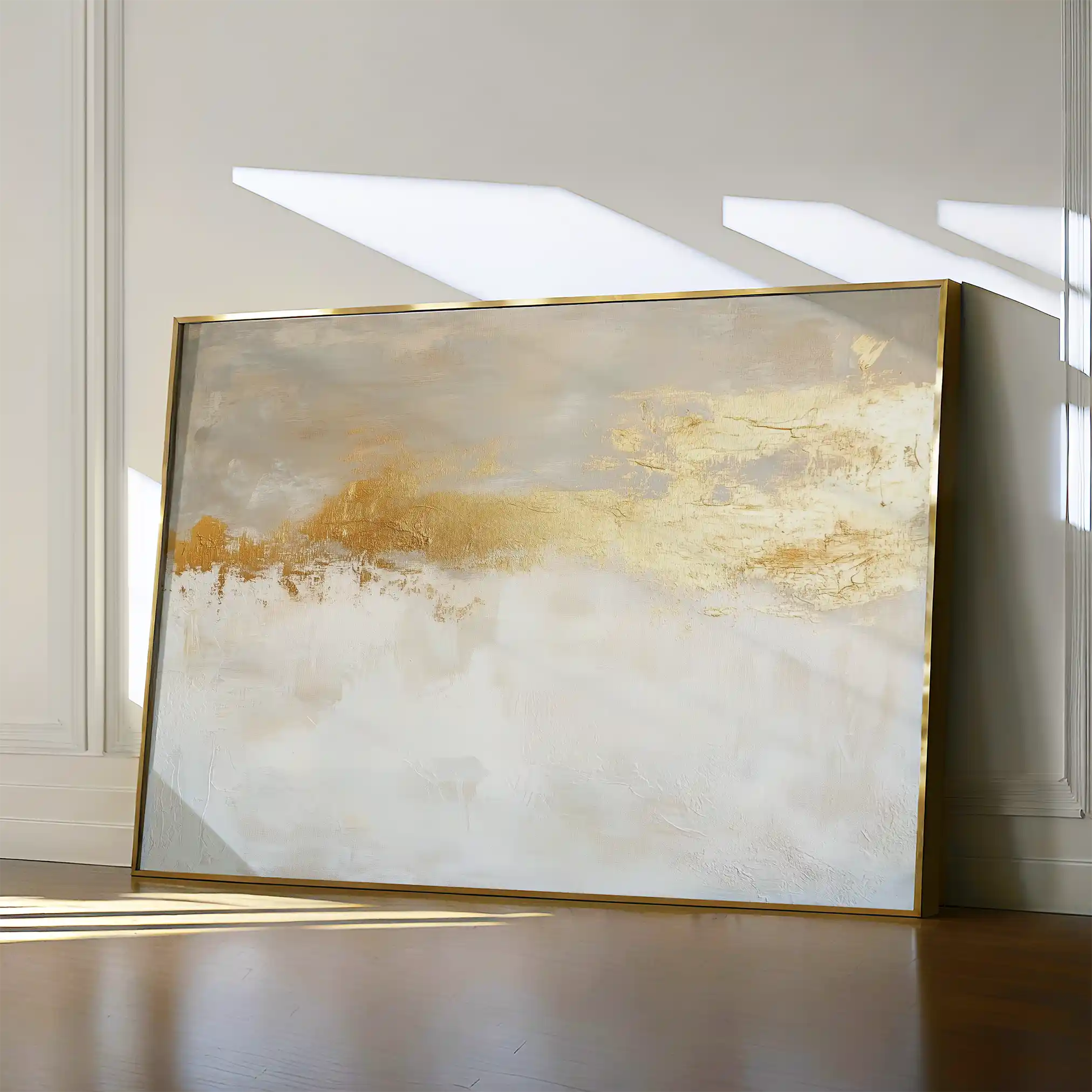 Abstract 676 Canvas Art 60 x 40 cm / Stretched on hidden frame