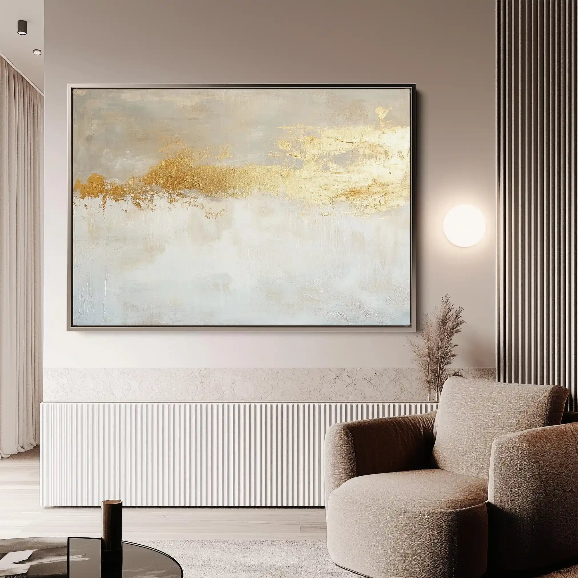 Abstract 676 Canvas Art 60 x 40 cm / Stretched on hidden frame