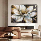 Floral Canvas Wall Art WAD676-F 90 x 60 cm / Stretched on hidden frame