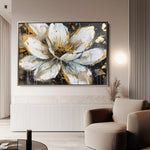 Floral Canvas Wall Art WAD676-F 90 x 60 cm / Stretched on hidden frame