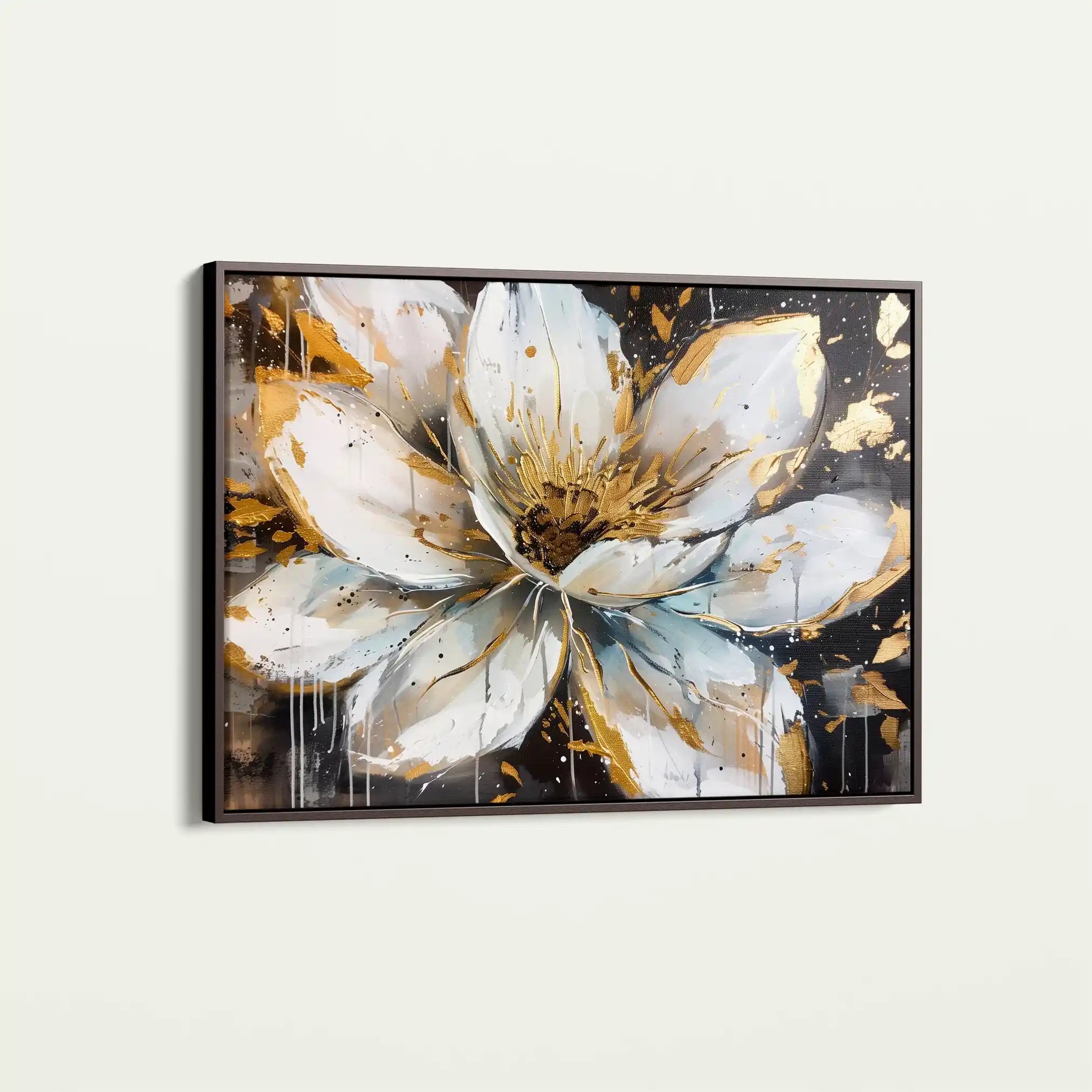 Floral Canvas Wall Art WAD676-F 90 x 60 cm / Stretched on hidden frame