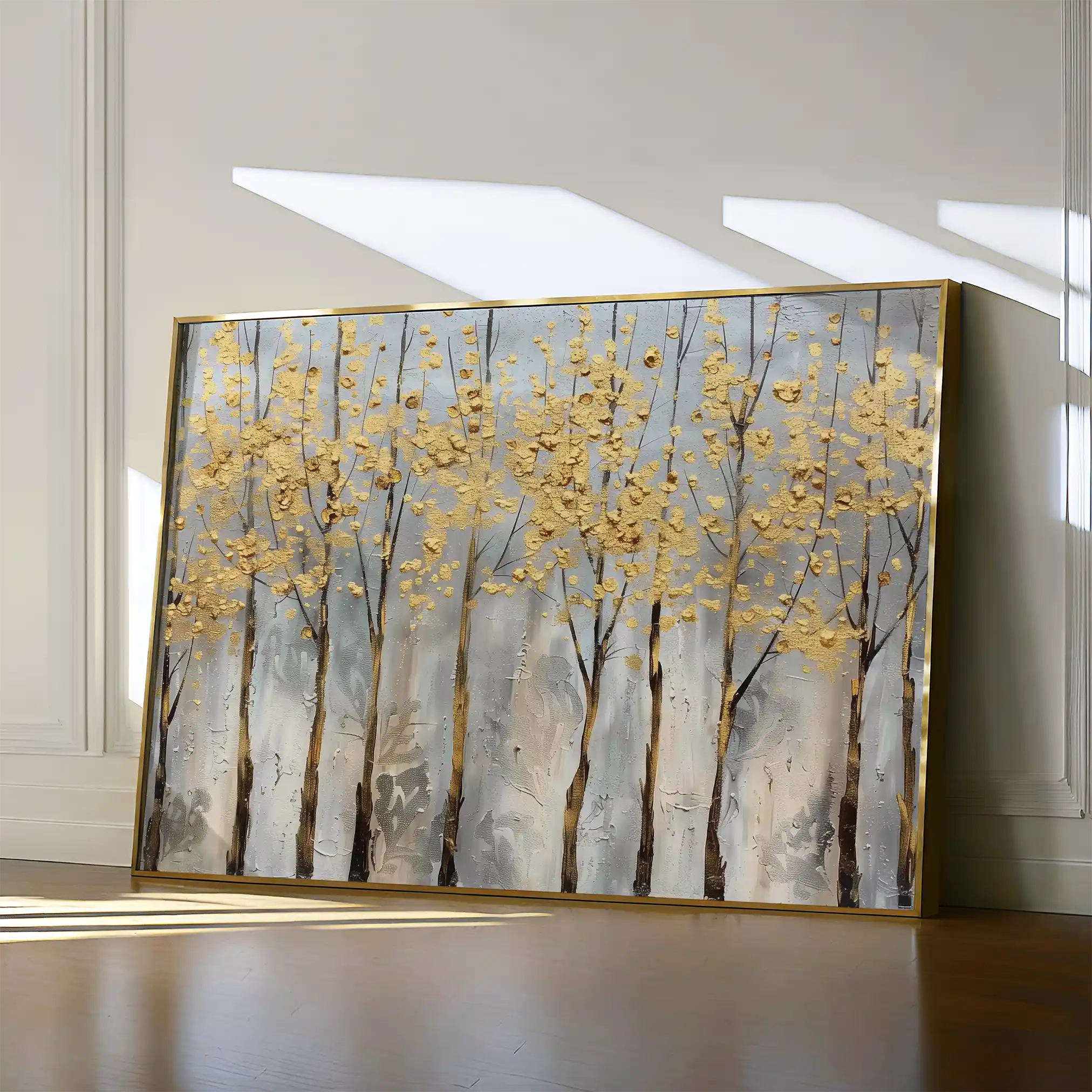 Floral Canvas Wall Art WAD677-F 90 x 60 cm / Stretched on hidden frame