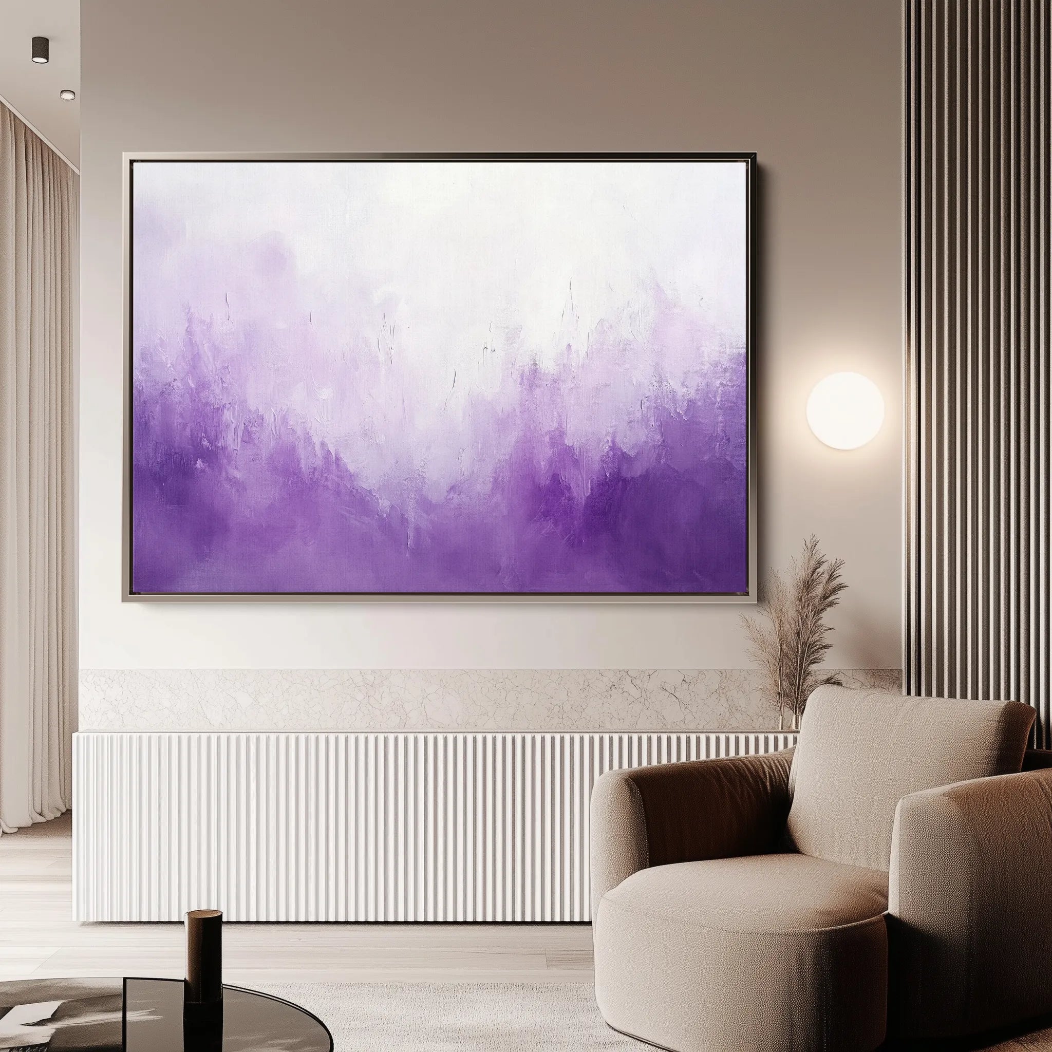 Abstract Canvas Wall Art WAD678-A 90 x 60 cm / Stretched on hidden frame