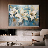 Floral Canvas Wall Art WAD678-F 90 x 60 cm / Stretched on hidden frame