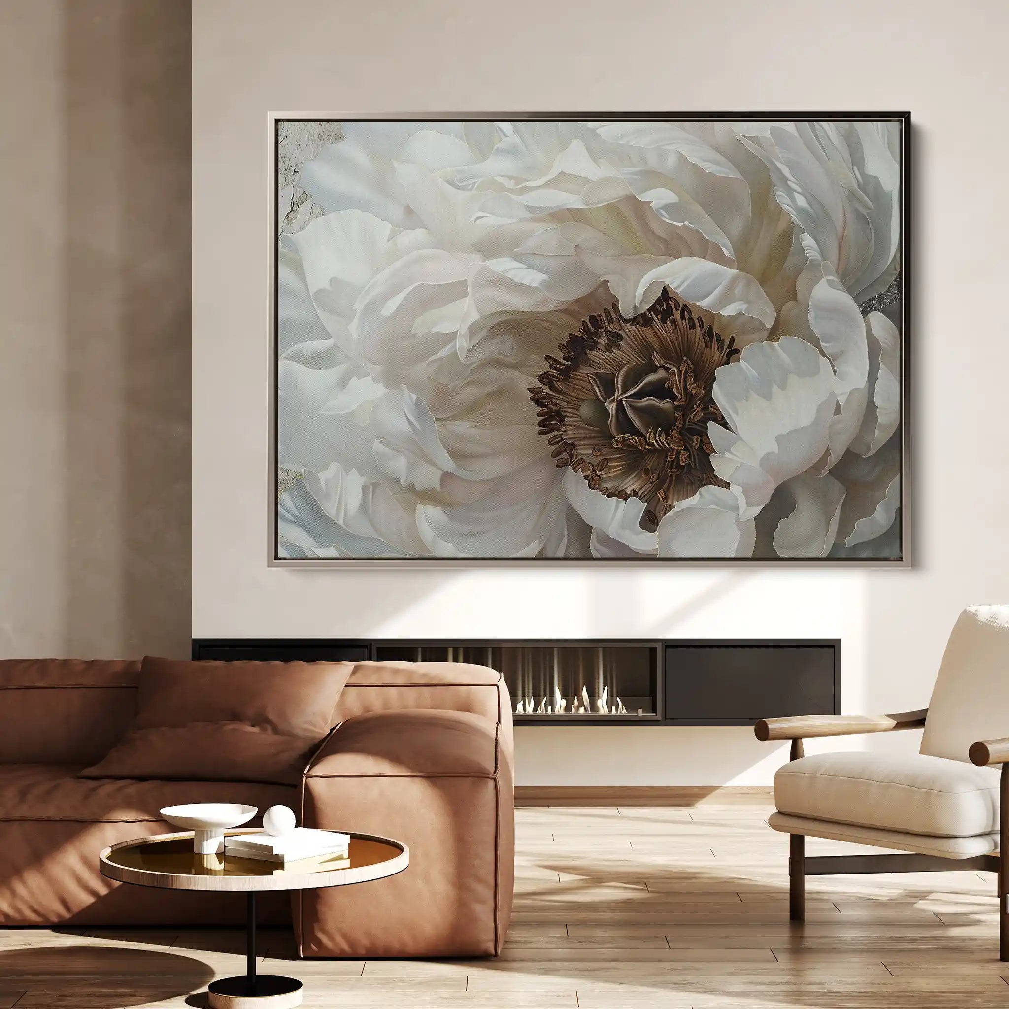 Floral Canvas Wall Art WAD679-F 90 x 60 cm / Stretched on hidden frame