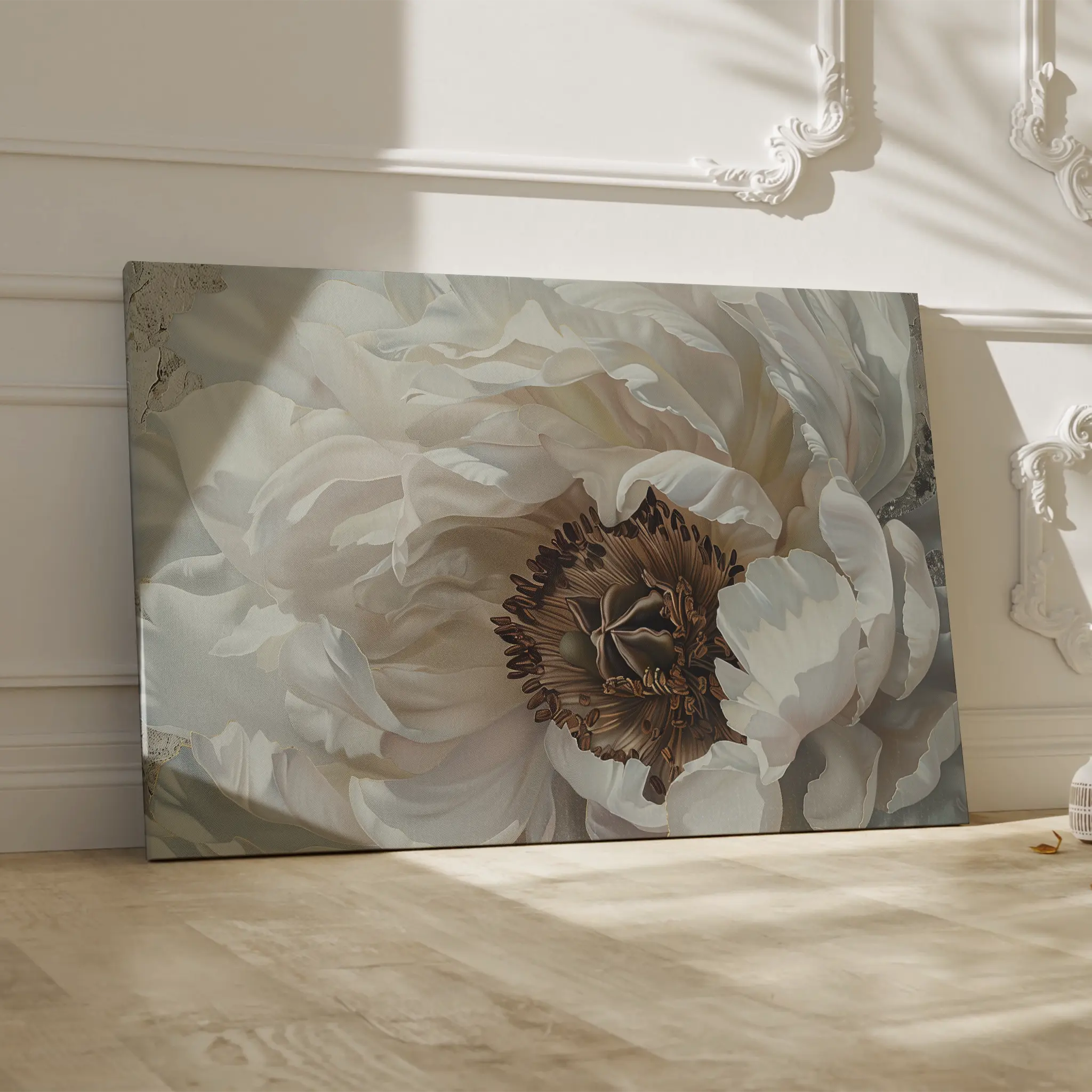 Floral Canvas Wall Art WAD679-F 90 x 60 cm / Stretched on hidden frame