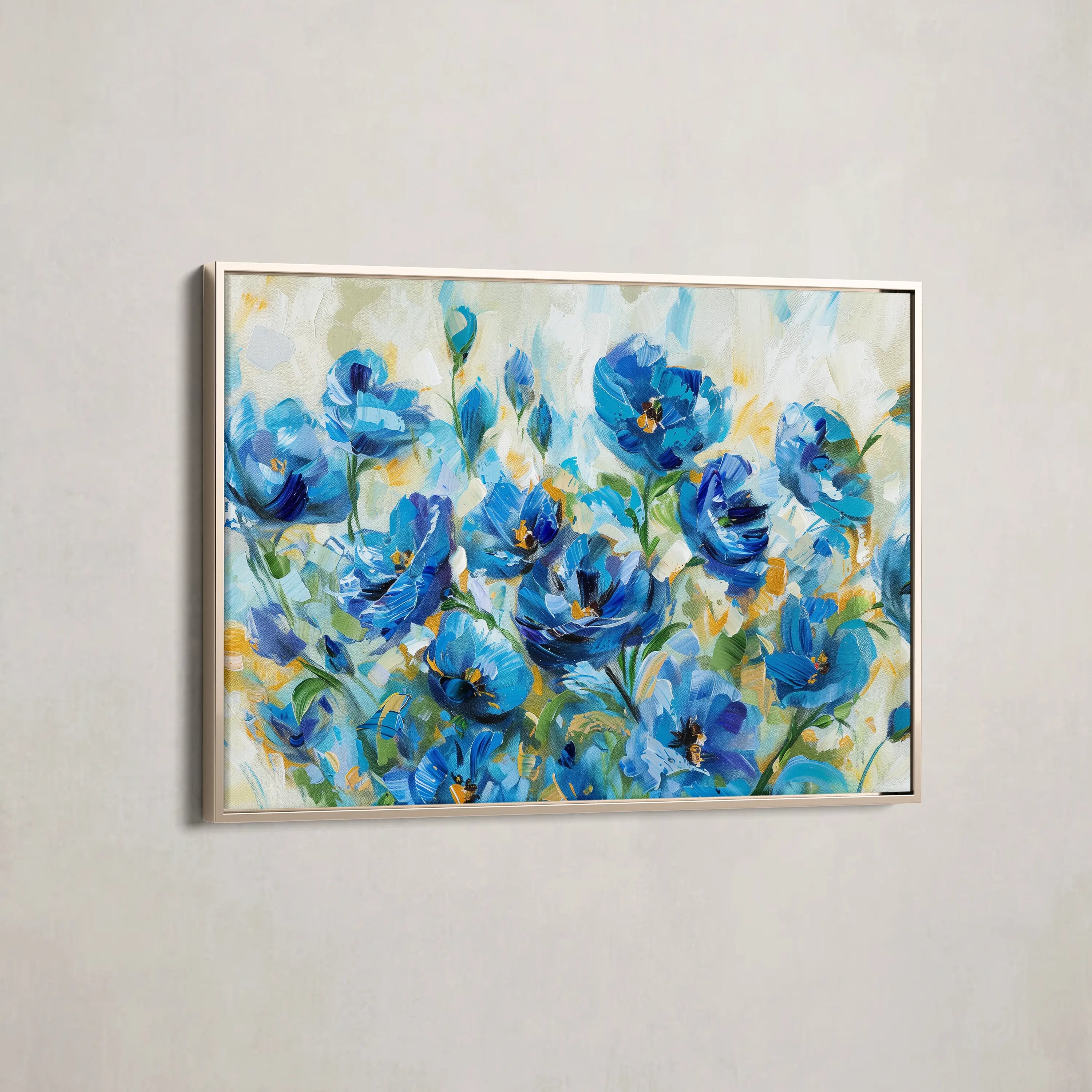 Floral Canvas Wall Art WAD680-F 90 x 60 cm / Stretched on hidden frame