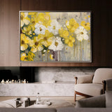 Floral Canvas Wall Art WAD681-F 90 x 60 cm / Stretched on hidden frame