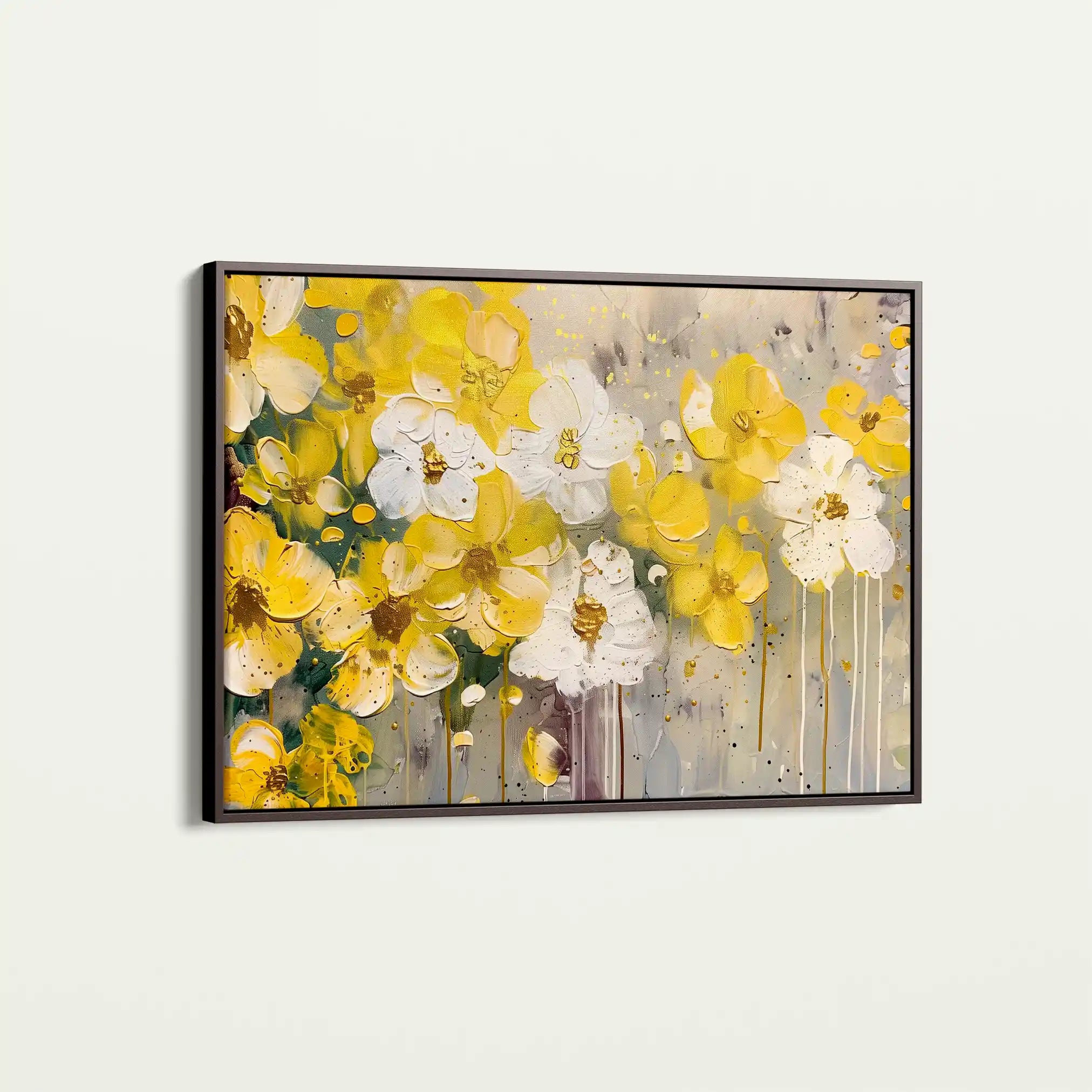 Floral Canvas Wall Art WAD681-F 90 x 60 cm / Stretched on hidden frame