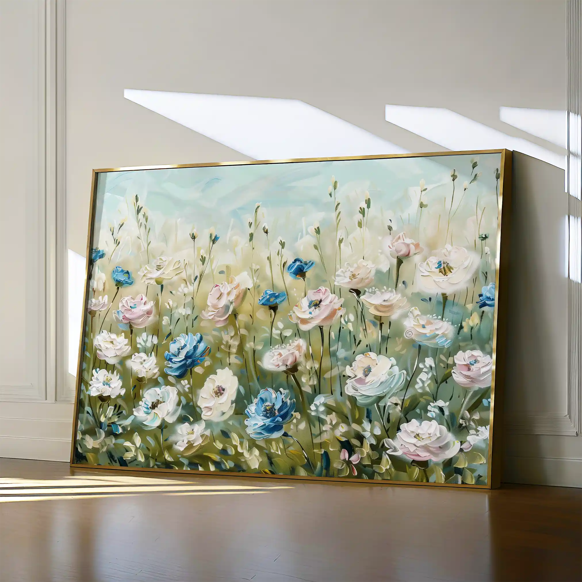 Floral Canvas Wall Art WAD682-F 90 x 60 cm / Stretched on hidden frame