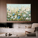 Floral Canvas Wall Art WAD682-F 90 x 60 cm / Stretched on hidden frame