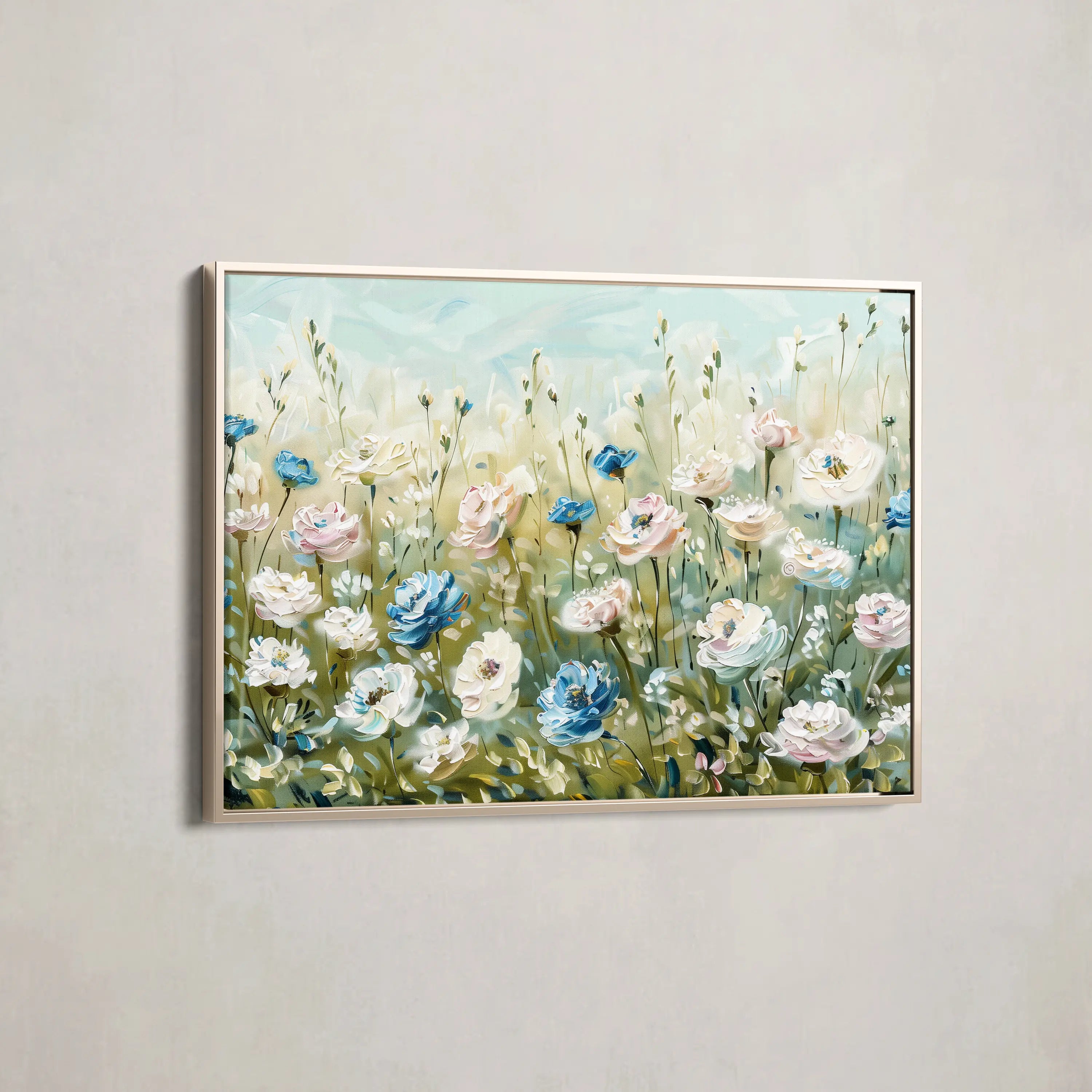 Floral Canvas Wall Art WAD682-F 90 x 60 cm / Stretched on hidden frame