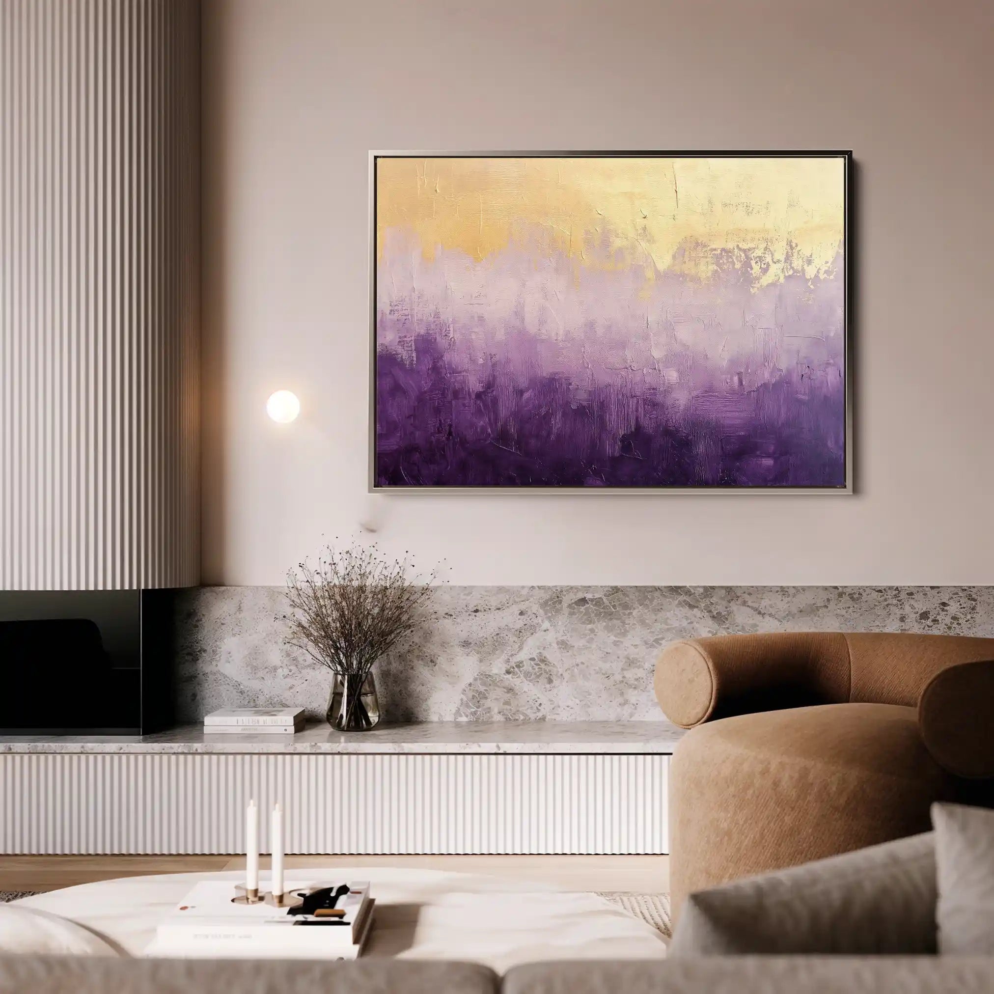 Abstract 683 Canvas Art 60 x 40 cm / Stretched on hidden frame