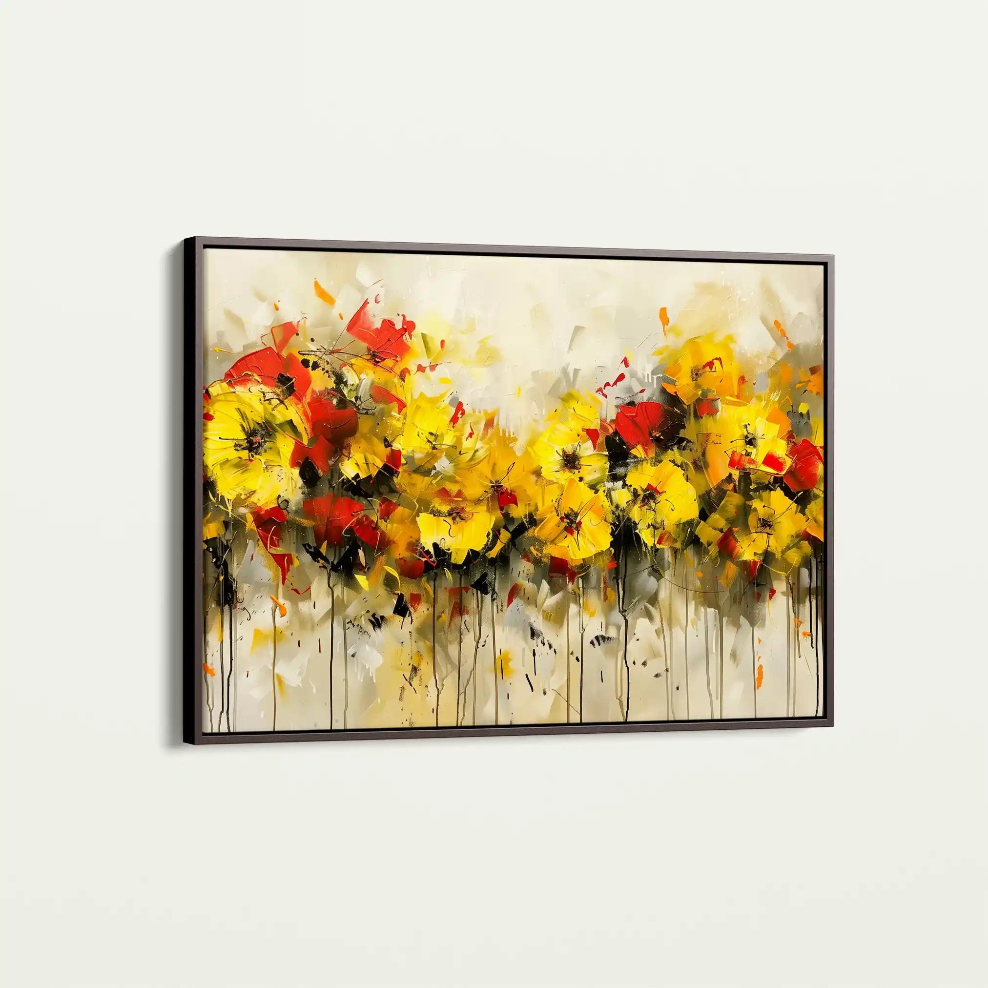 Floral Canvas Wall Art WAD685-F 90 x 60 cm / Stretched on hidden frame