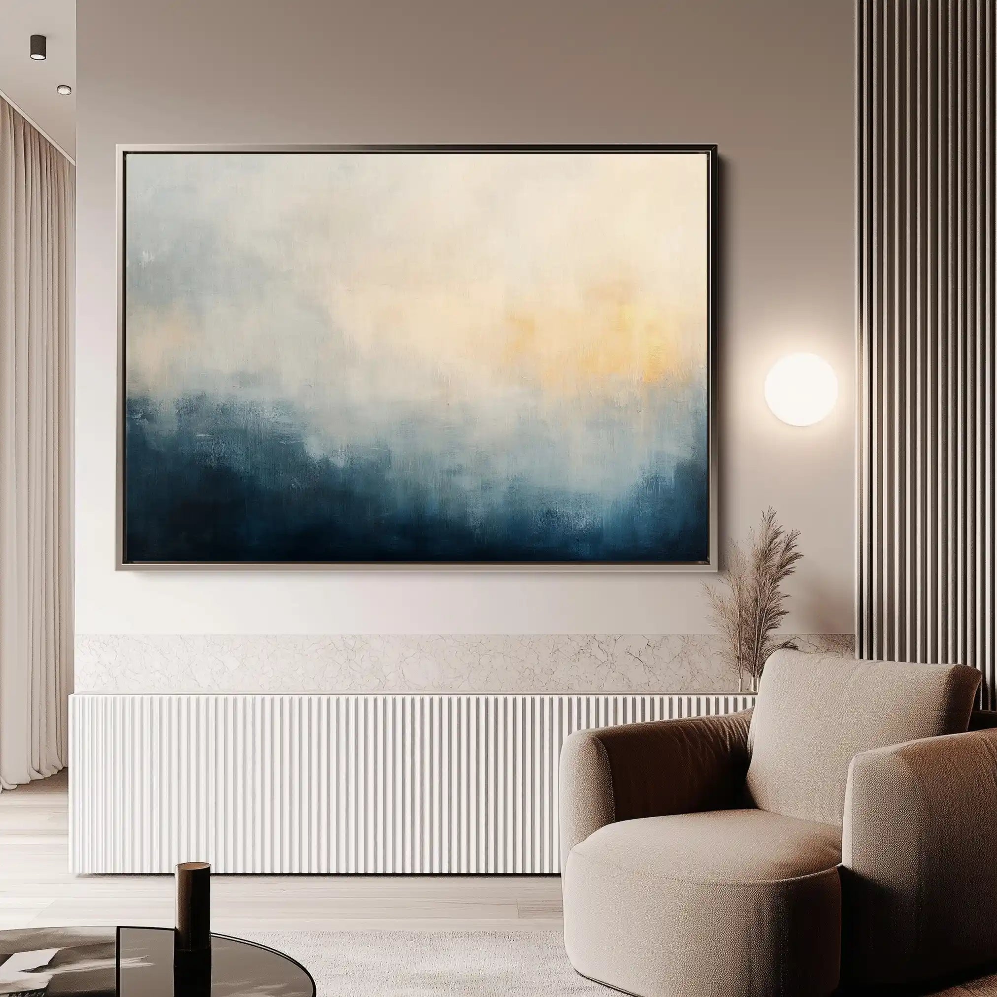 Abstract 686 Canvas Art 60 x 40 cm / Stretched on hidden frame