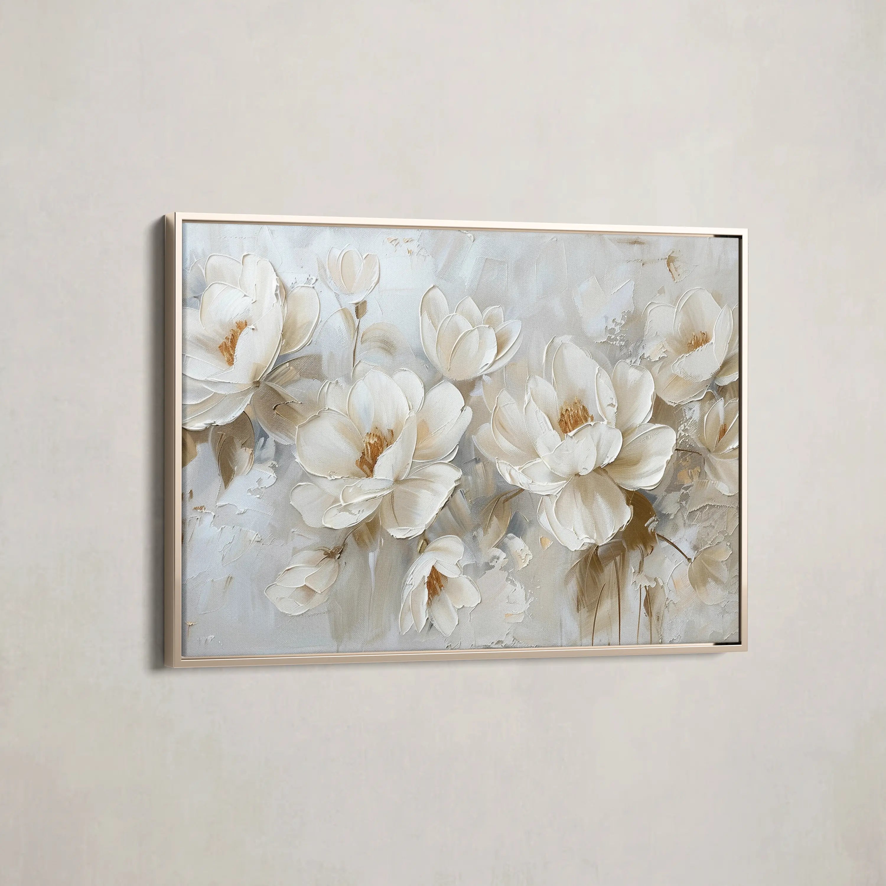 Floral Canvas Wall Art WAD686-F 90 x 60 cm / Stretched on hidden frame