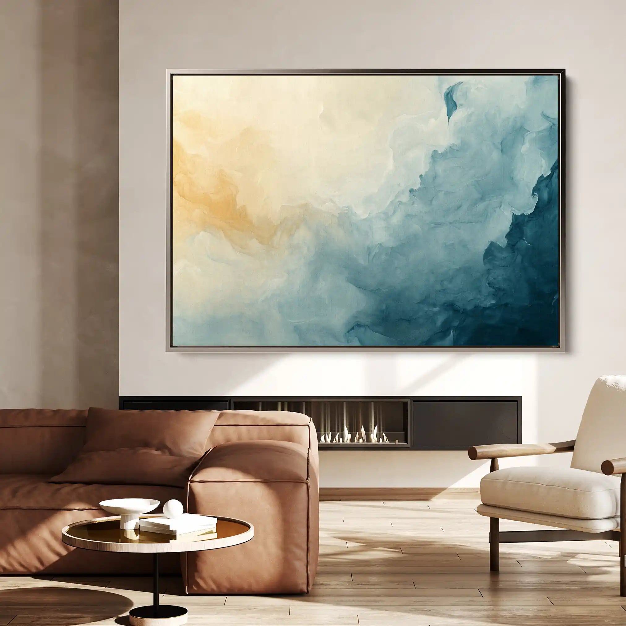 Abstract 687 Canvas Art 60 x 40 cm / Stretched on hidden frame