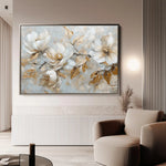 Floral Canvas Wall Art WAD687-F 90 x 60 cm / Stretched on hidden frame