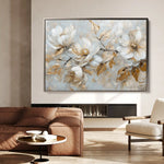 Floral Canvas Wall Art WAD687-F 90 x 60 cm / Stretched on hidden frame