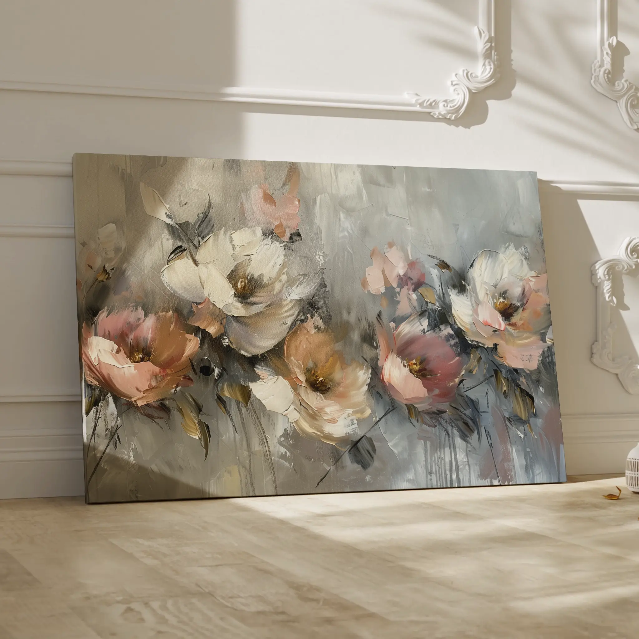 Floral Canvas Wall Art WAD688-F 90 x 60 cm / Stretched on hidden frame