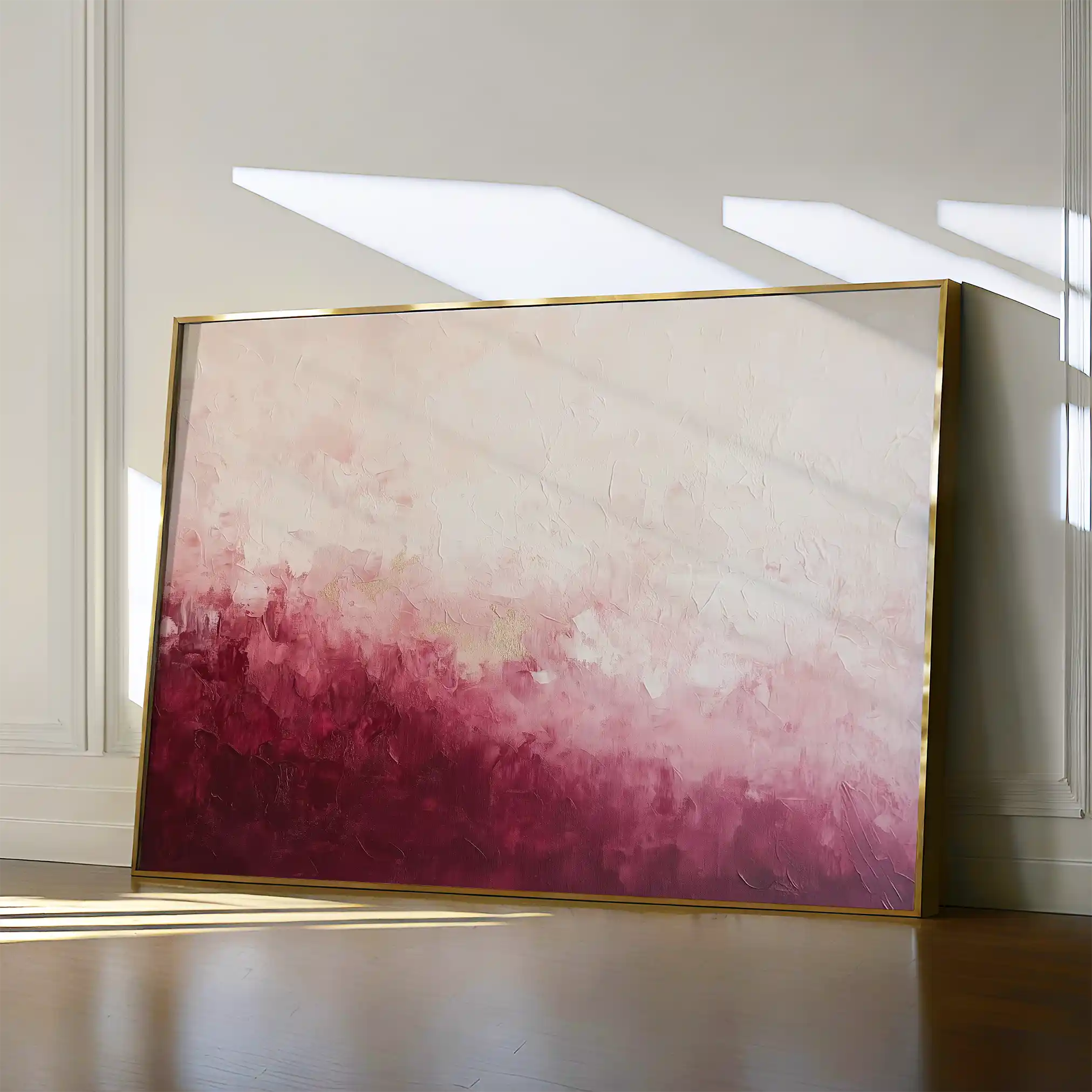 Abstract Canvas Wall Art WAD689-A 90 x 60 cm / Stretched on hidden frame