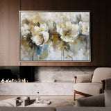 Floral Canvas Wall Art WAD689-F 90 x 60 cm / Stretched on hidden frame
