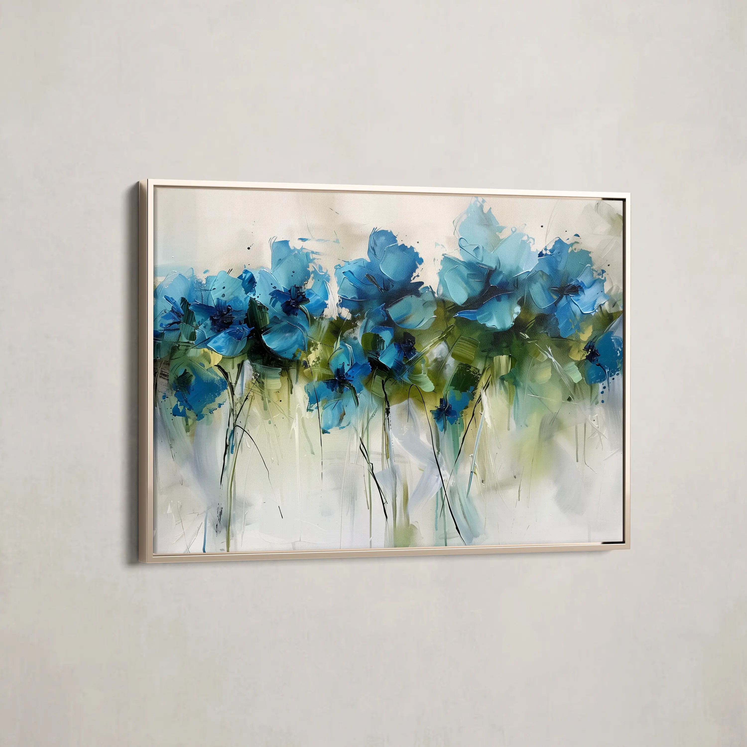 Floral Canvas Wall Art WAD690-F 90 x 60 cm / Stretched on hidden frame