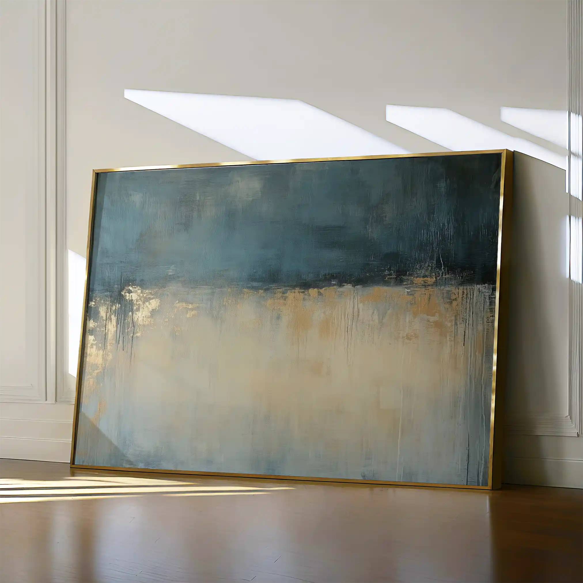 Abstract Canvas Wall Art WAD693-A 90 x 60 cm / Stretched on hidden frame