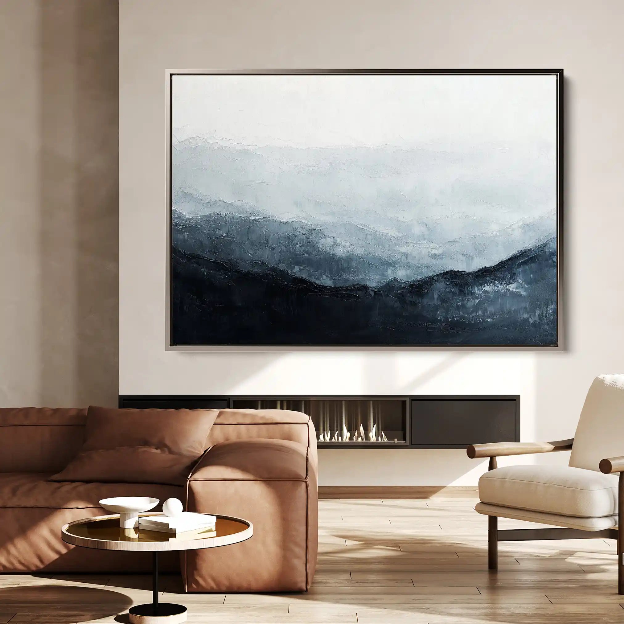 Abstract 694 Canvas Art 60 x 40 cm / Stretched on hidden frame