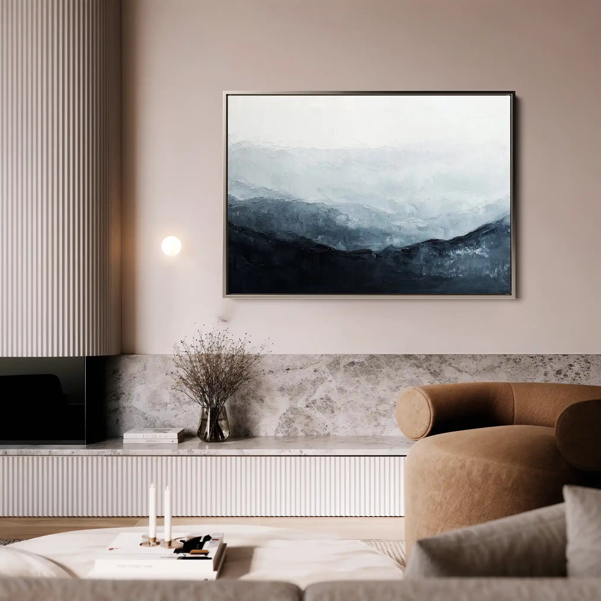 Abstract 694 Canvas Art 60 x 40 cm / Stretched on hidden frame