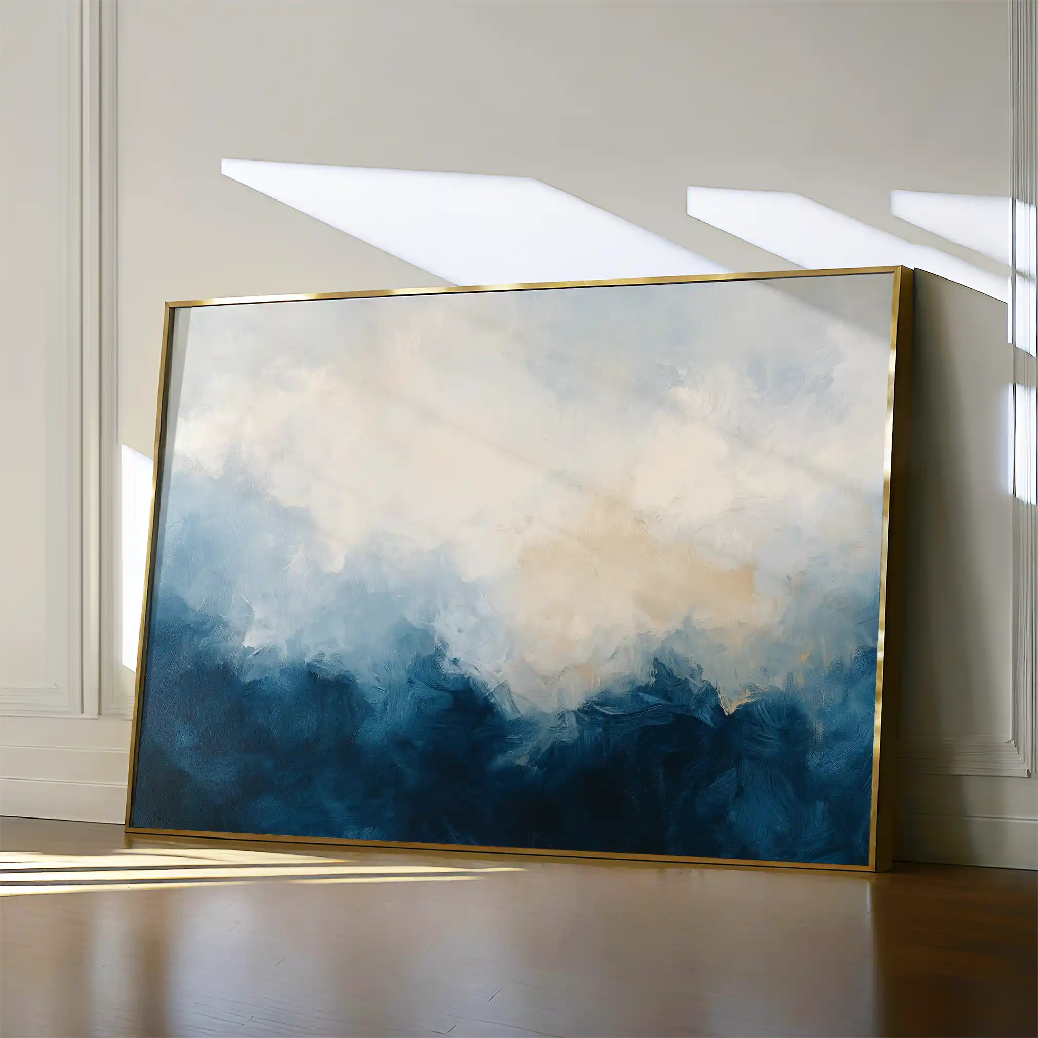 Abstract Canvas Wall Art WAD696-A 90 x 60 cm / Stretched on hidden frame