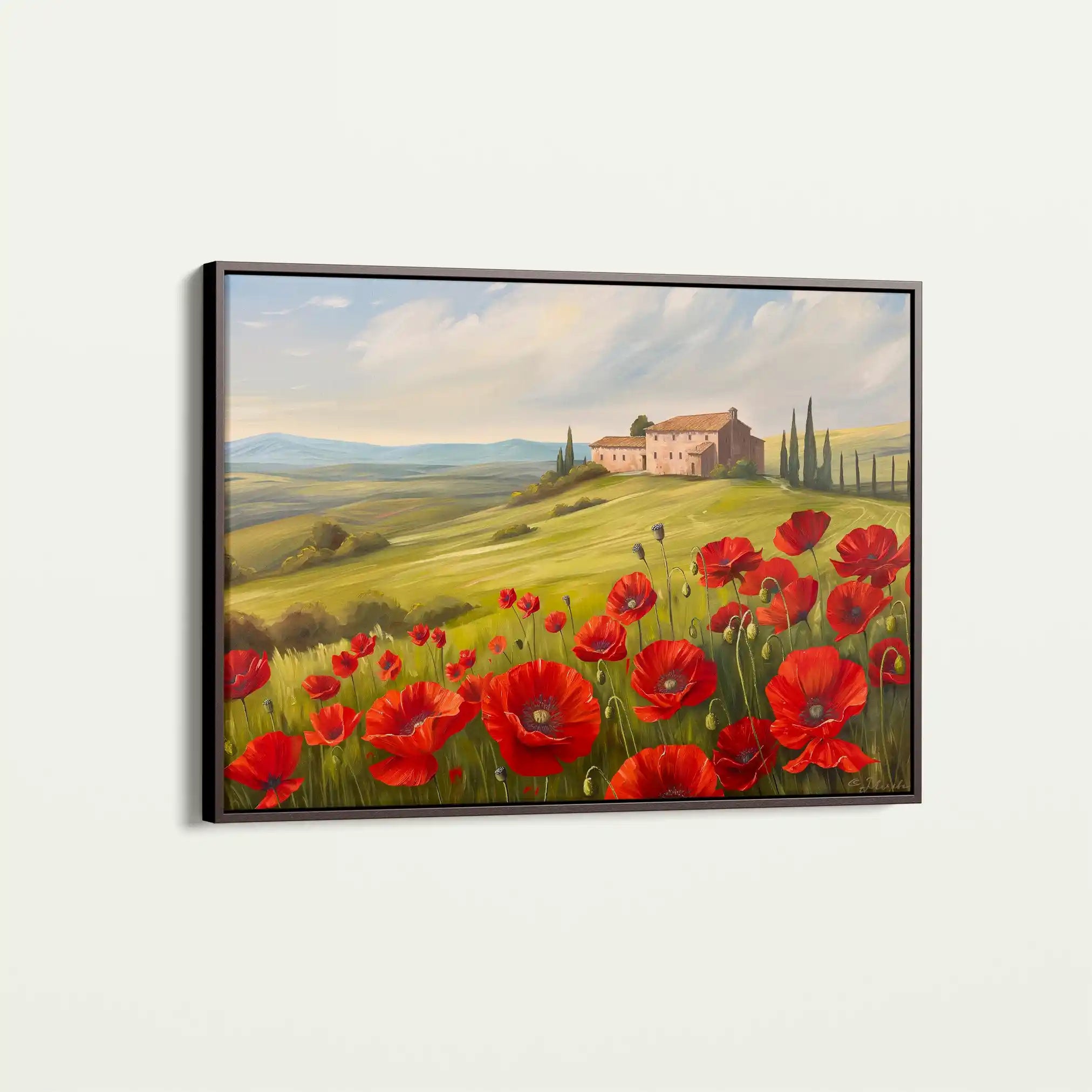 Floral Canvas Wall Art WAD696-F 90 x 60 cm / Stretched on hidden frame