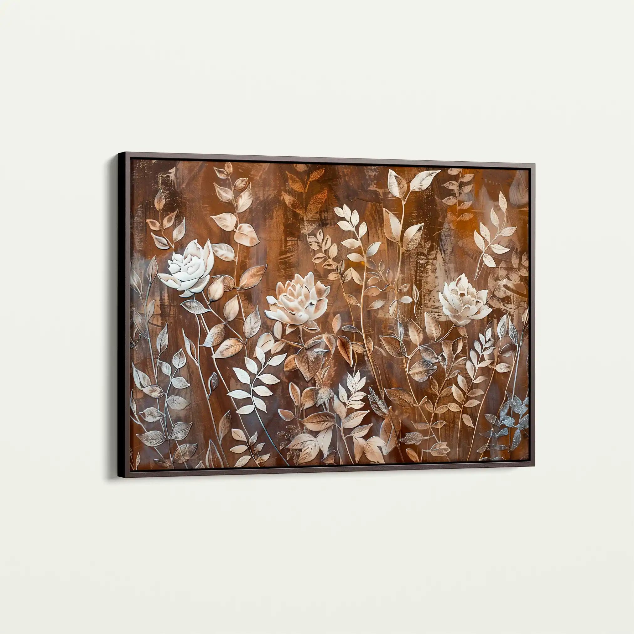 Floral Canvas Wall Art WAD699-F 90 x 60 cm / Stretched on hidden frame