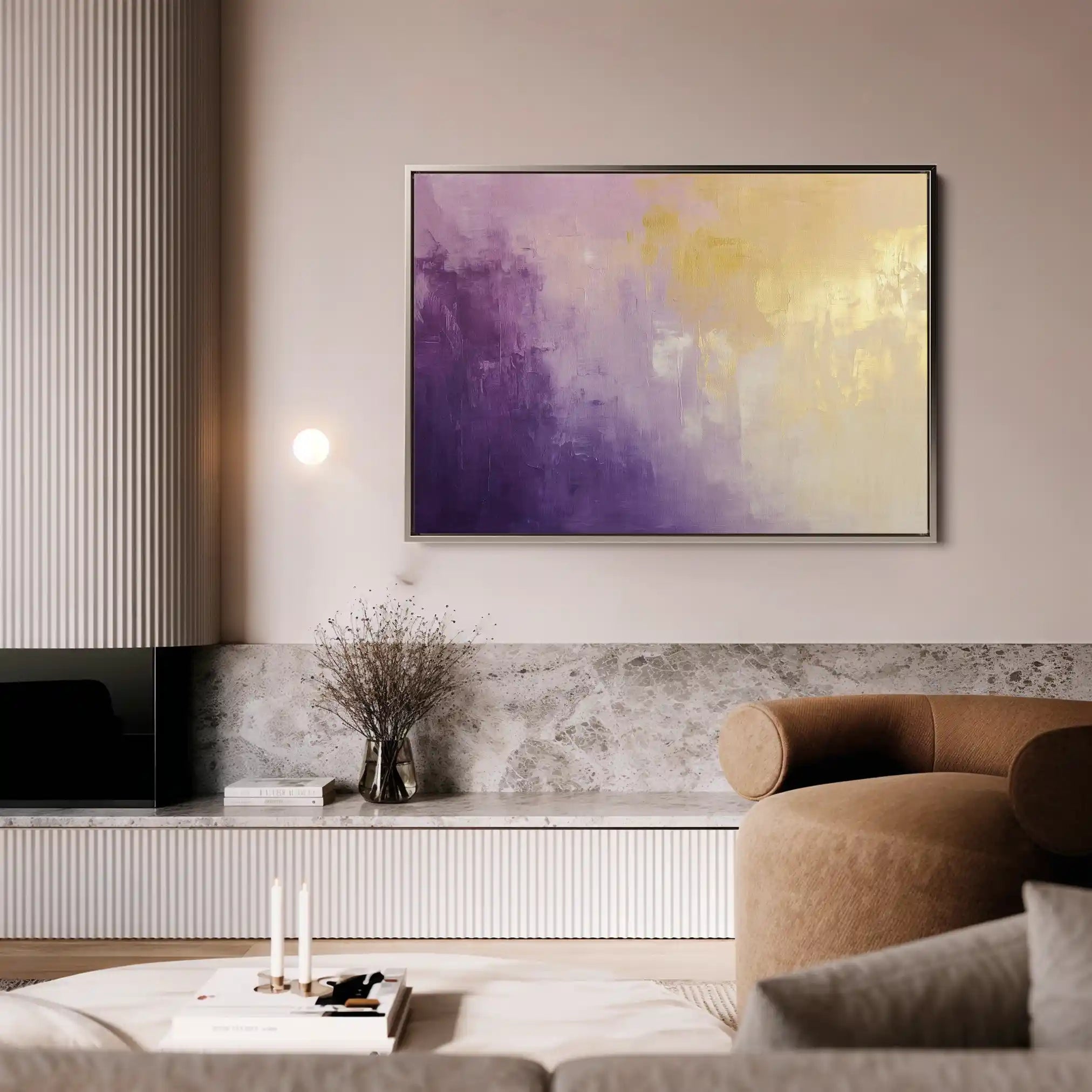 Abstract 701 Canvas Art 60 x 40 cm / Stretched on hidden frame