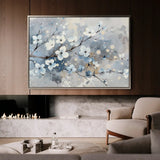 Floral Canvas Wall Art WAD701-F 90 x 60 cm / Stretched on hidden frame