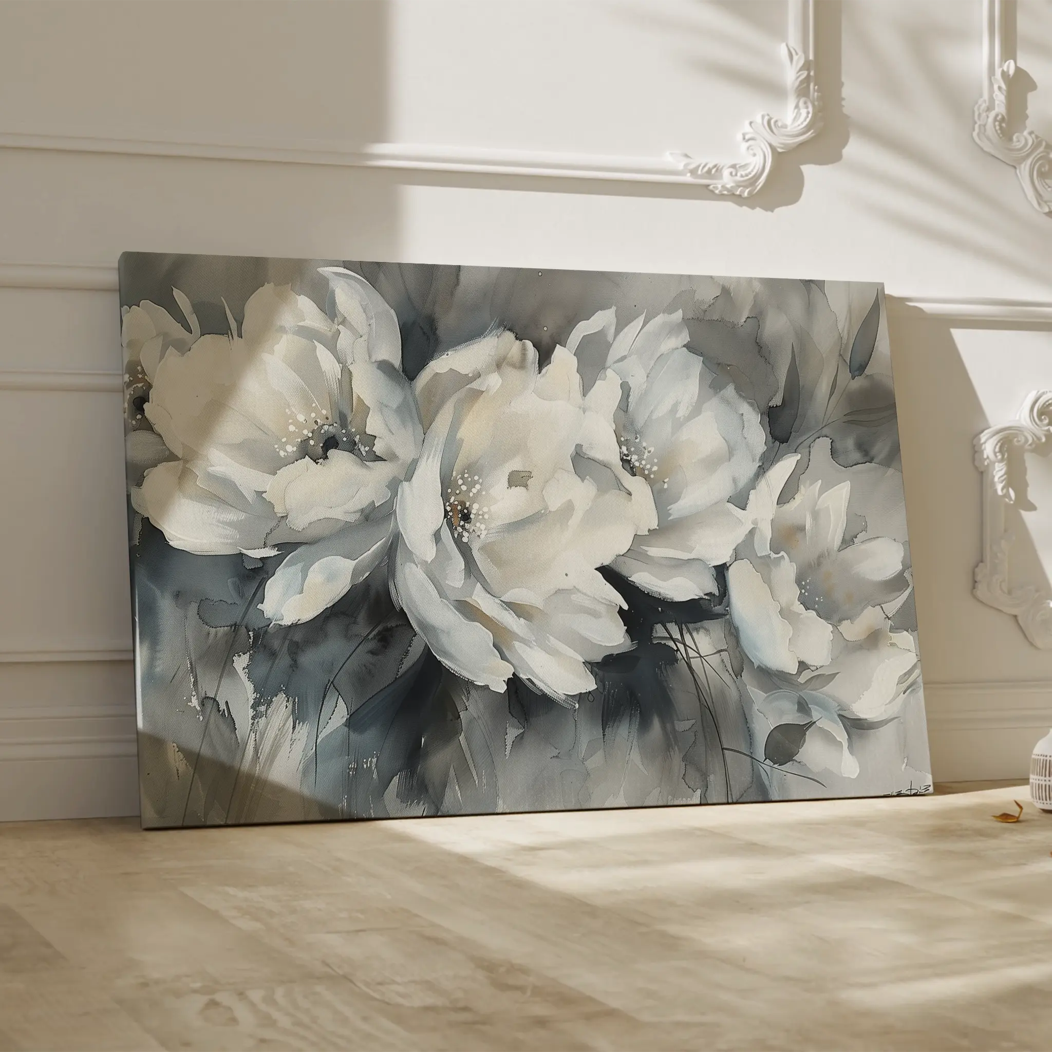 Floral Canvas Wall Art WAD702-F 90 x 60 cm / Stretched on hidden frame