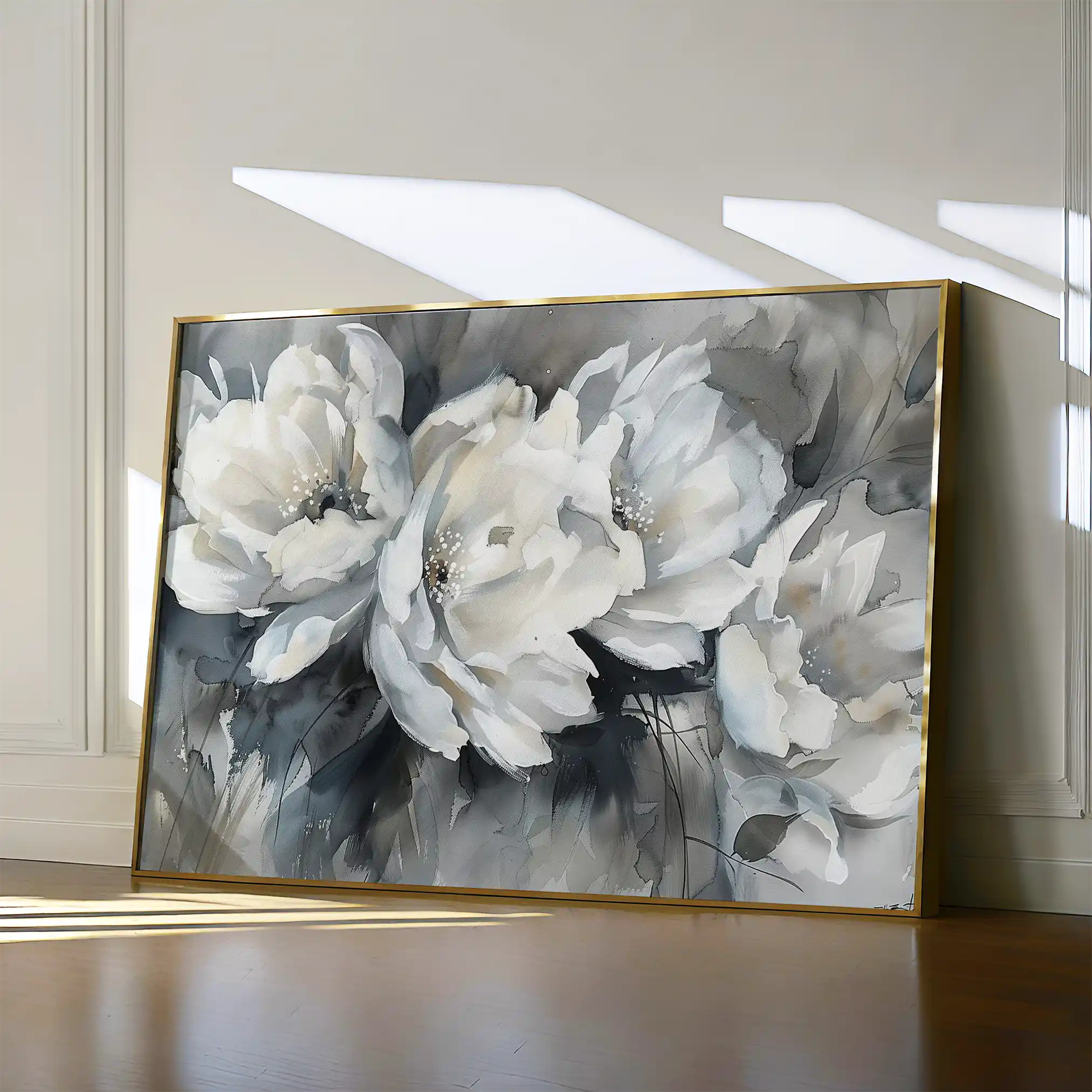 Floral Canvas Wall Art WAD702-F 90 x 60 cm / Stretched on hidden frame