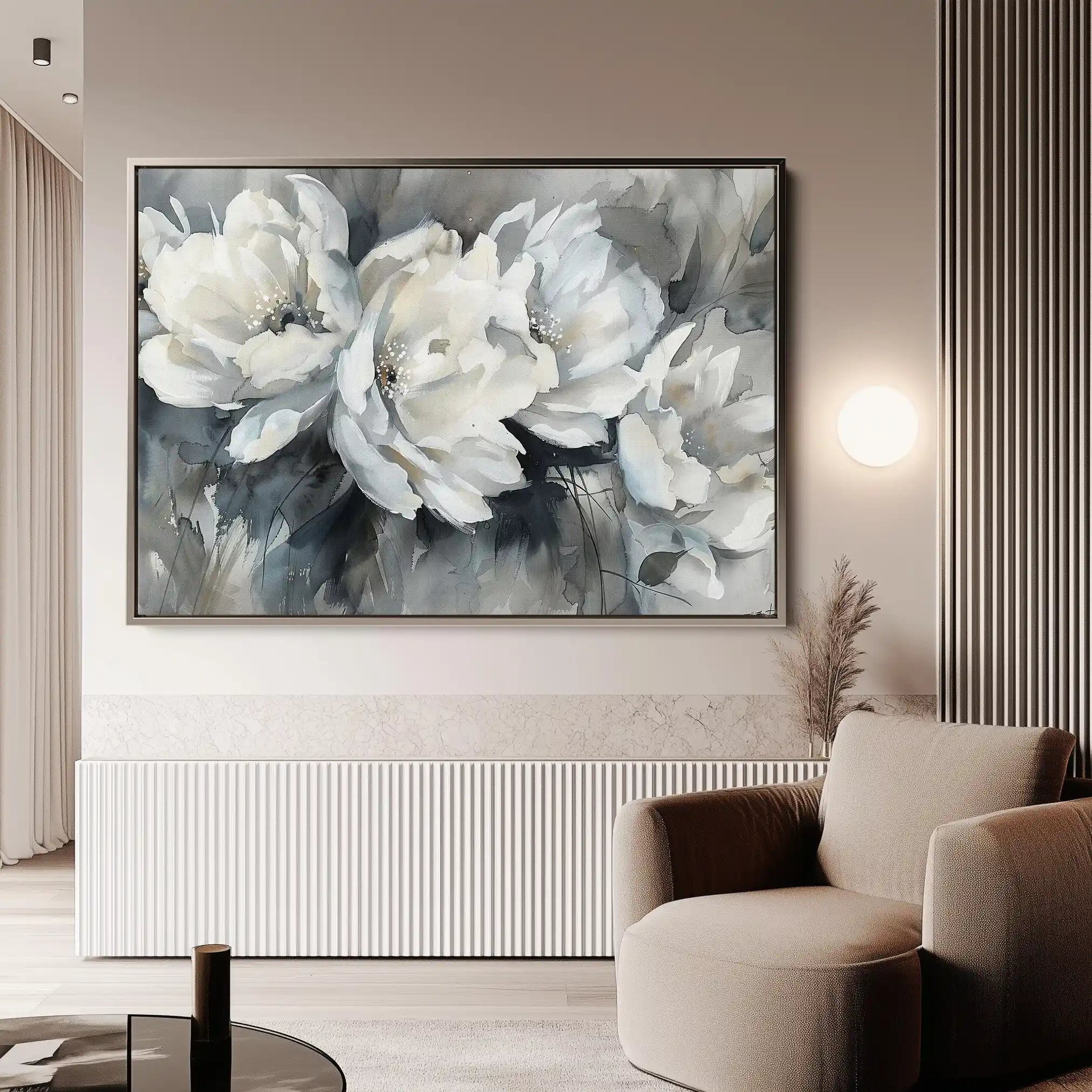 Floral Canvas Wall Art WAD702-F 90 x 60 cm / Stretched on hidden frame