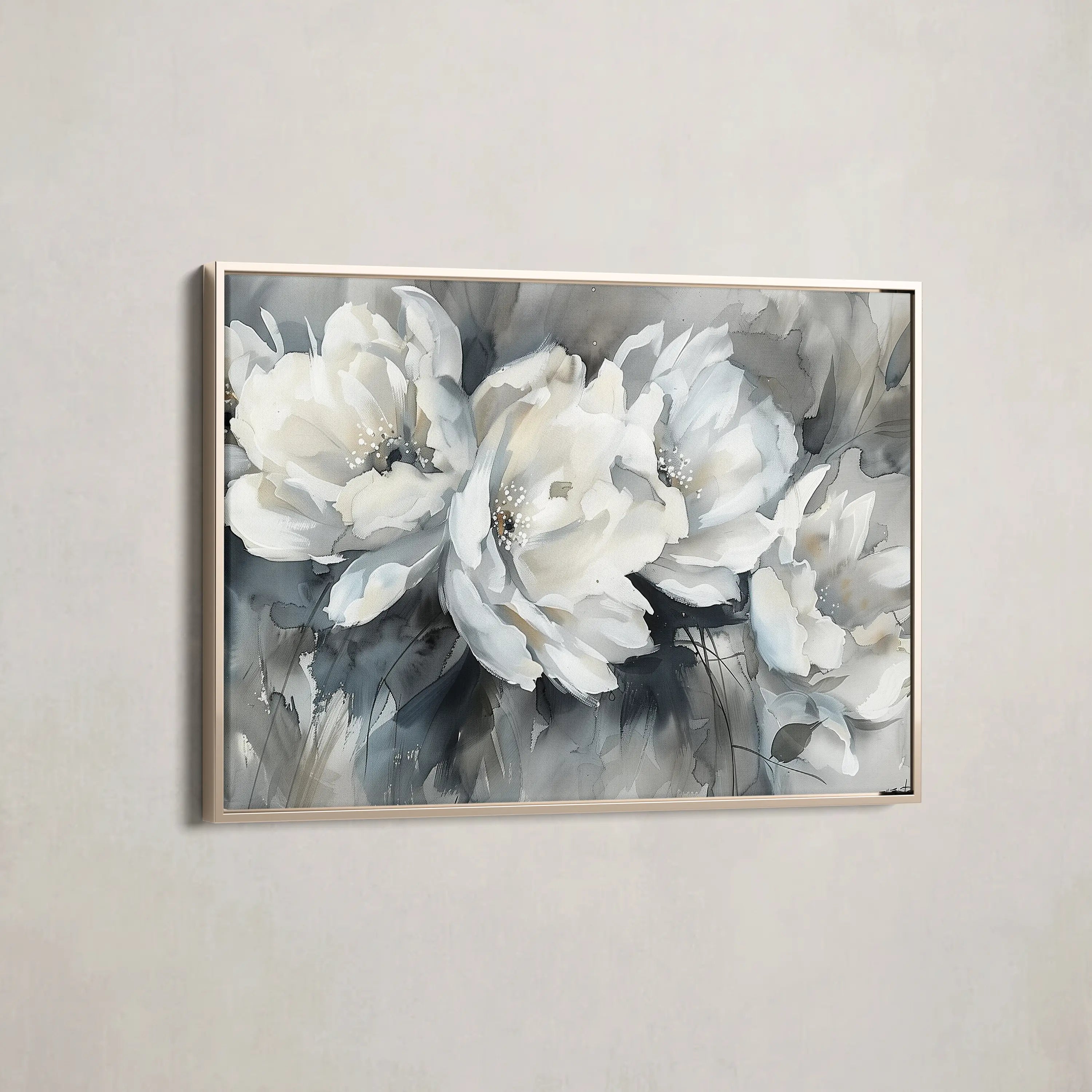 Floral Canvas Wall Art WAD702-F 90 x 60 cm / Stretched on hidden frame