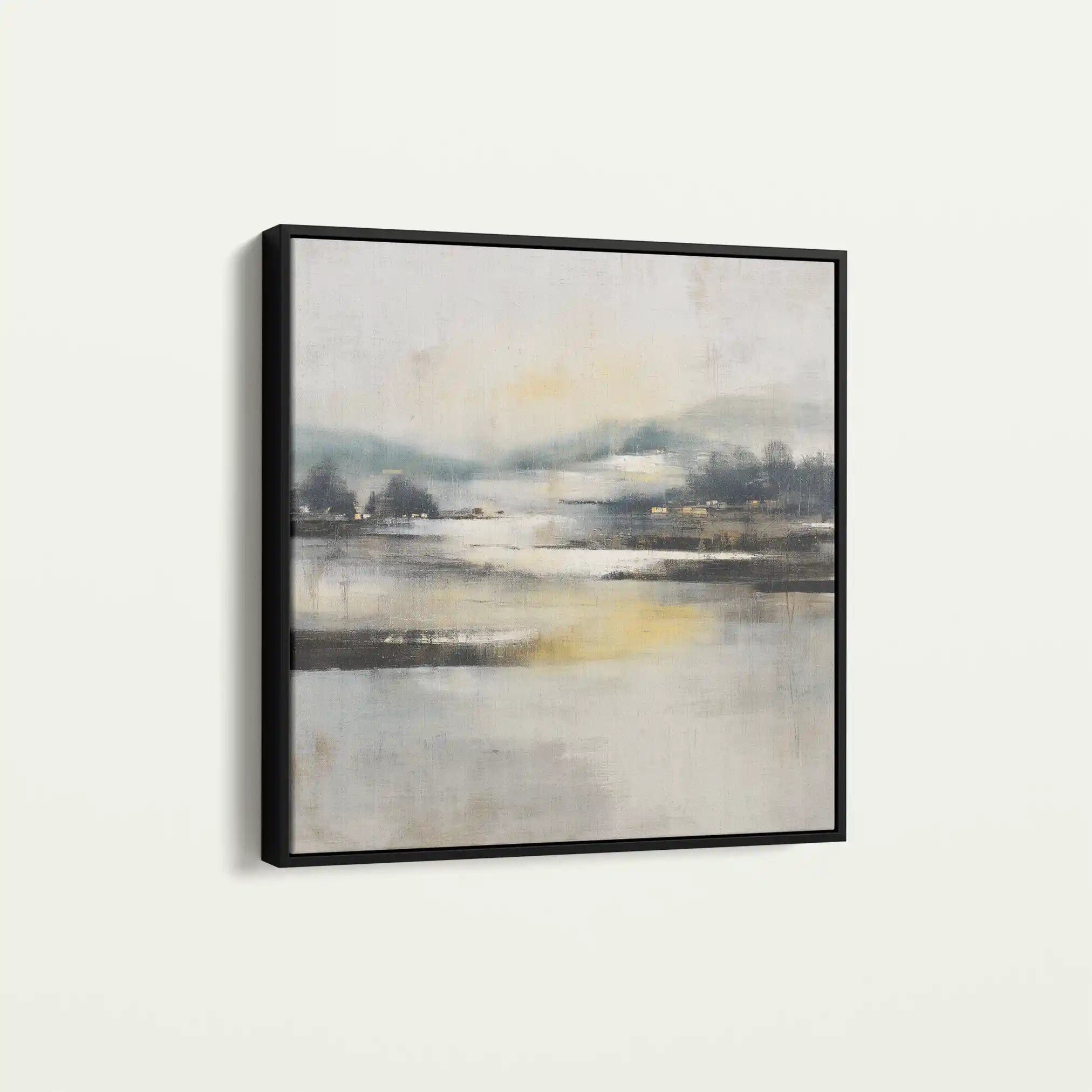 Abstract Canvas Wall Art WAD703-A 80 x 80 cm / Stretched on hidden frame
