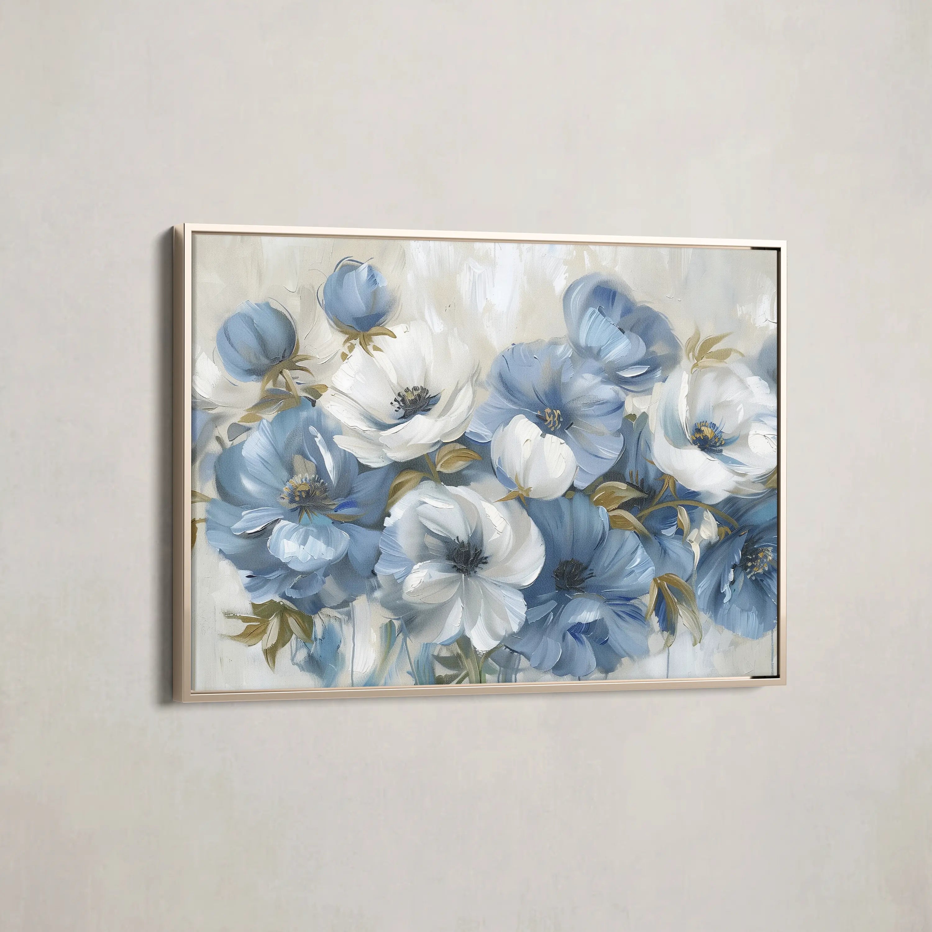 Floral Canvas Wall Art WAD706-F 90 x 60 cm / Stretched on hidden frame