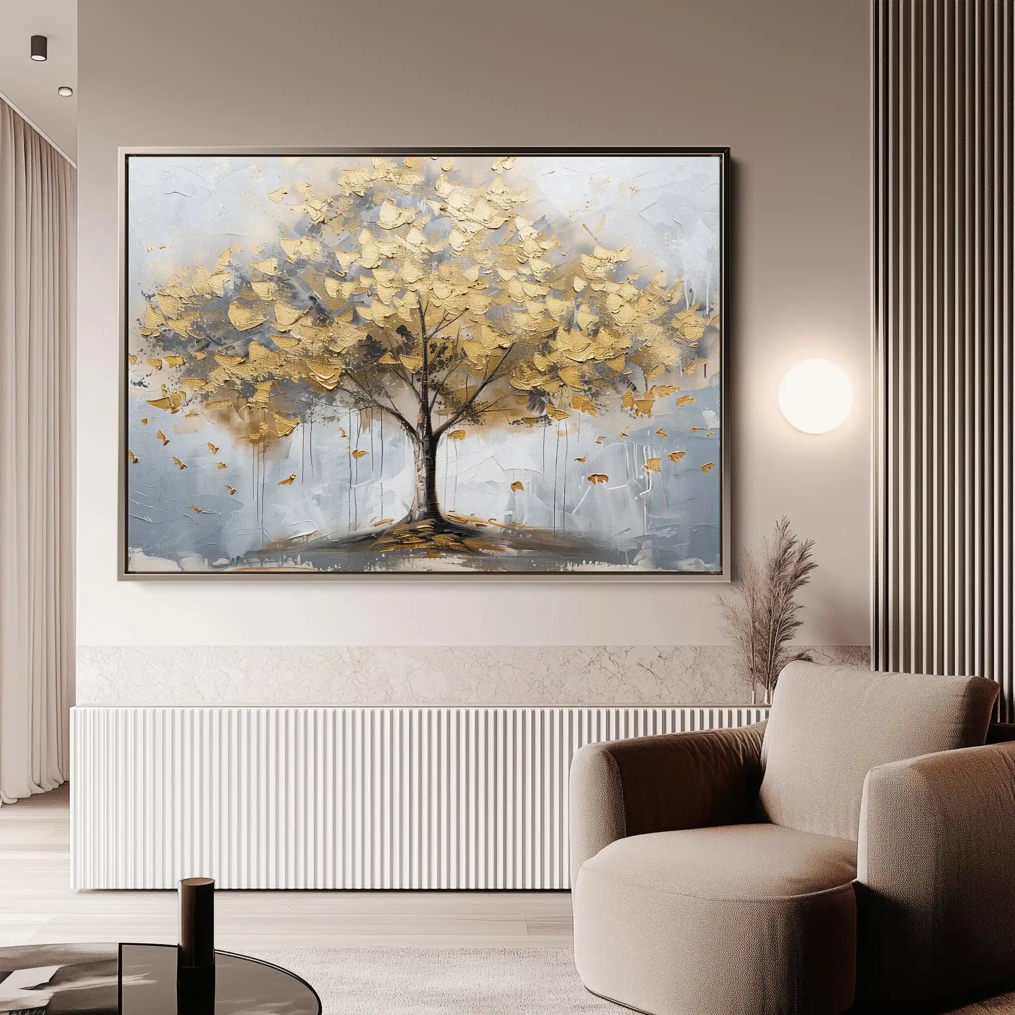 Floral Canvas Wall Art WAD708-F 90 x 60 cm / Stretched on hidden frame