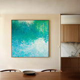 Abstract 711 Canvas Art 60 x 60 cm / Stretched on hidden frame