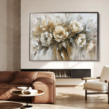 Floral Canvas Wall Art WAD711-F 90 x 60 cm / Stretched on hidden frame