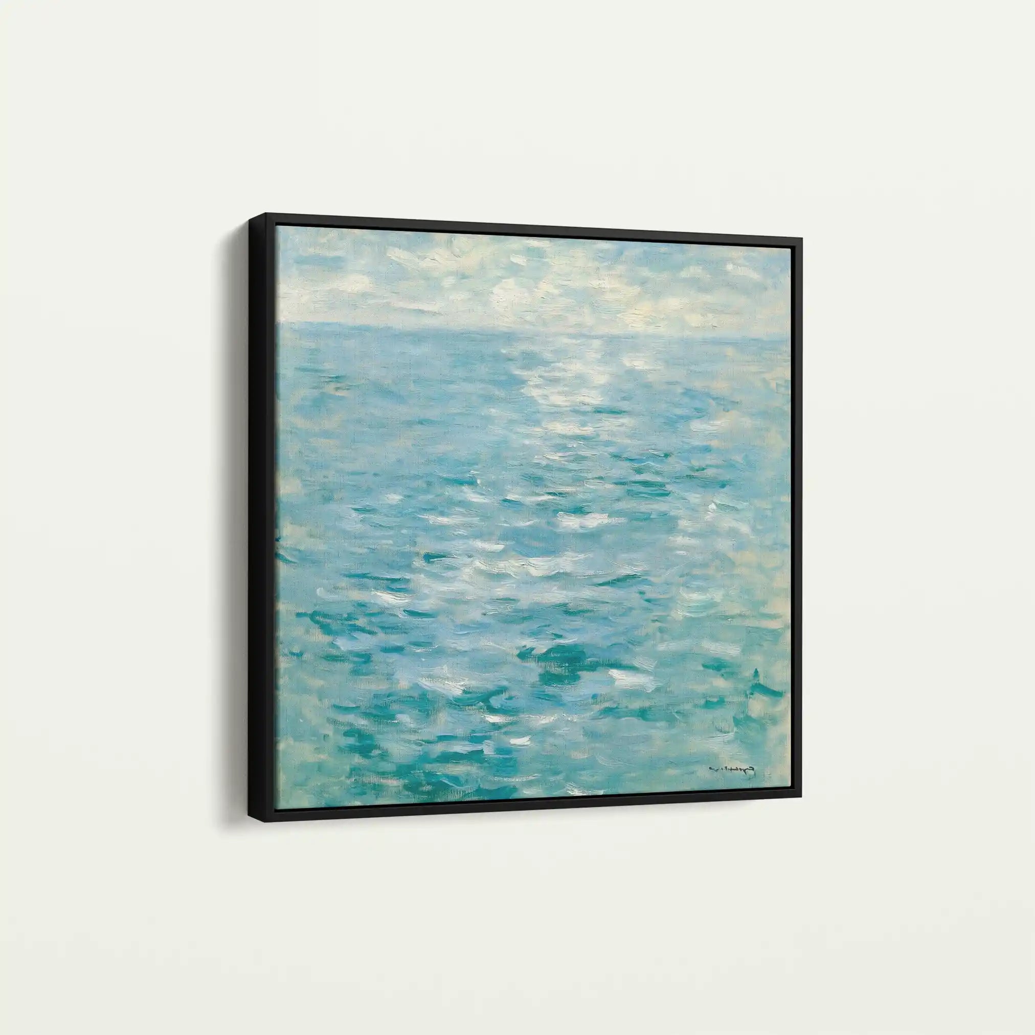Abstract Canvas Wall Art WAD712-A 80 x 80 cm / Stretched on hidden frame