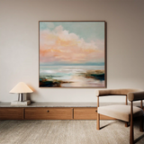 Abstract 713 Canvas Art 60 x 60 cm / Stretched on hidden frame