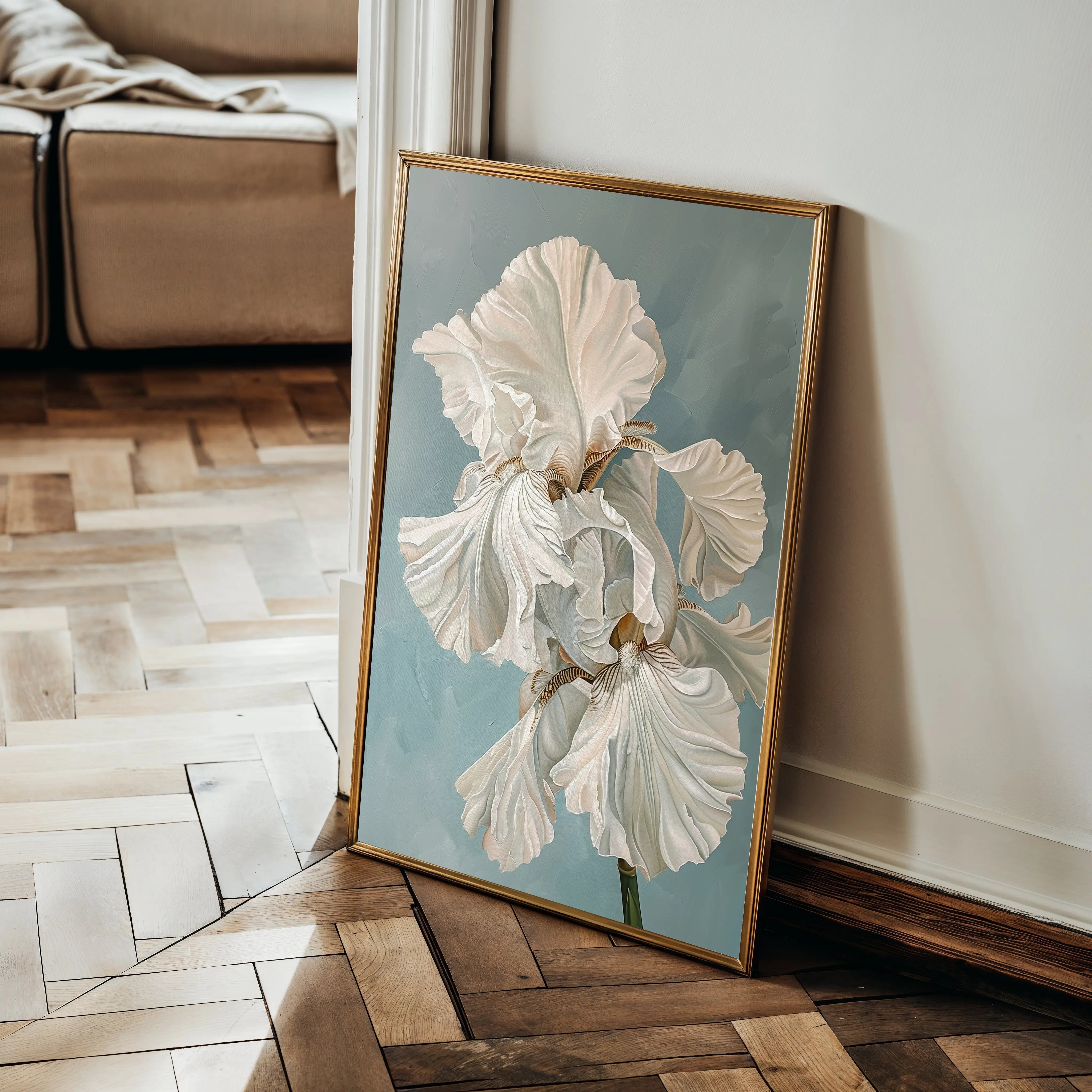 Floral Canvas Wall Art WAD714-F 90 x 60 cm / Stretched on hidden frame