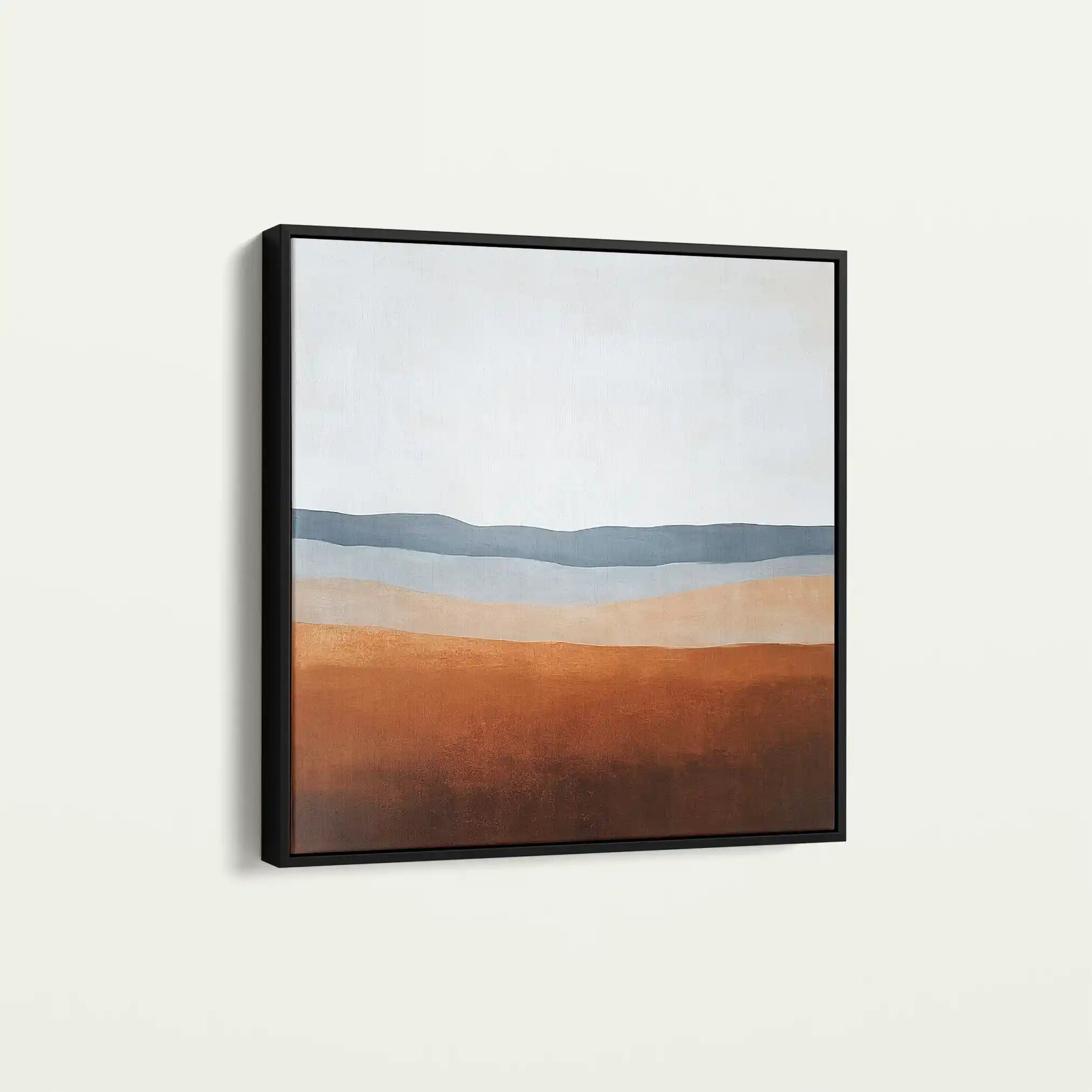 Abstract Canvas Wall Art WAD718-A 80 x 80 cm / Stretched on hidden frame