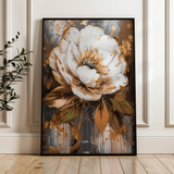 Floral Canvas Wall Art WAD718-F 90 x 60 cm / Stretched on hidden frame